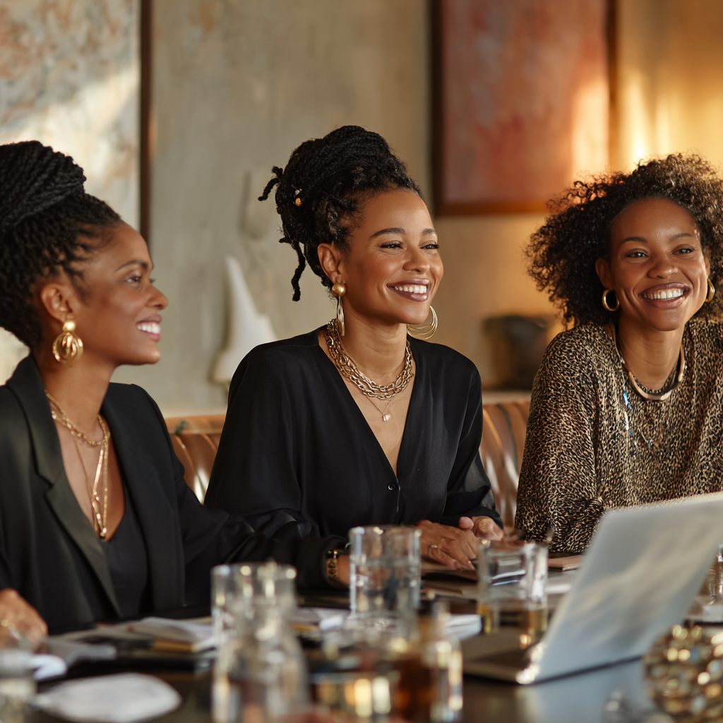 Women gathering at the Washington Wealthy & Worthy Tour stop