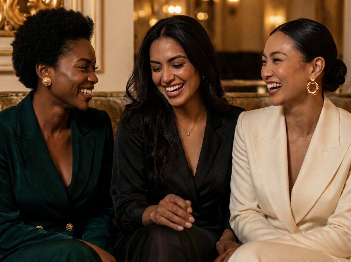 Diverse women connecting at a Wealthy & Worthy event